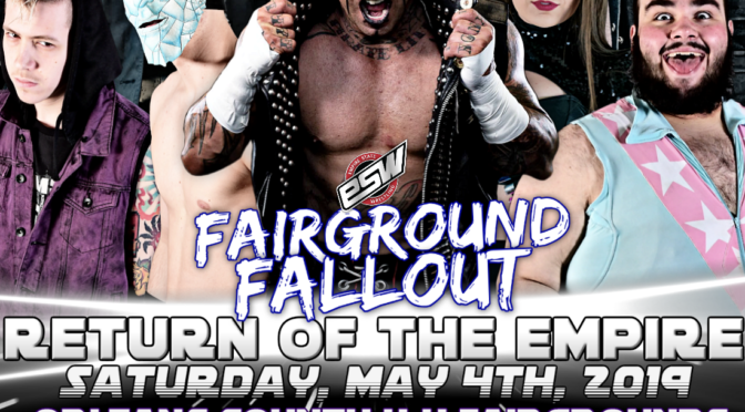 Results from ESW Fairground Fallout: May 4 in Albion, NY! Featuring Shannon Moore